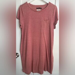 PrAna L Sustainable T-Shirt Dress Outdoors Hiking Camping Summer Vacation Lounge